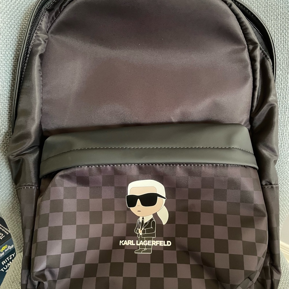 Brand New Karl Lagerfeld Black Backpack